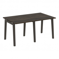 Onix Wood Стол переговорный (2 столешницы) OW.PRG-2.0 Дуб Мали/Дуб Темный/Металл Антрацит 1560*980*7