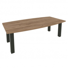 First Стол переговорный KPRG-1 Дуб Табак/Металл Антрацит 2400*1200*750