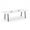 Style Project Direct Стол переговорный SN-6A.SPRG-258 Белый/Металл Антрацит/Заглушка Металл Антрацит
