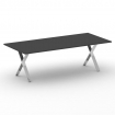 Cross Стол для переговоров CRF.PRG-2 Черный F/Нерж. Сталь 2400*1100*750 Cross Стол для переговоров CRF.PRG-2 Черный F/Нерж. Сталь 2400*1100*750