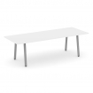 Style Project Direct Стол переговорный SN-6A.SPRG-258.3 Белый/Металл Серый 2580*980*750