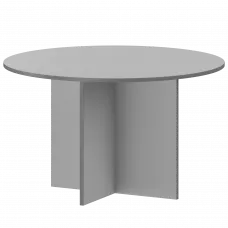 Стол для переговоров А-029 Серый 1200x1200x760 Арго