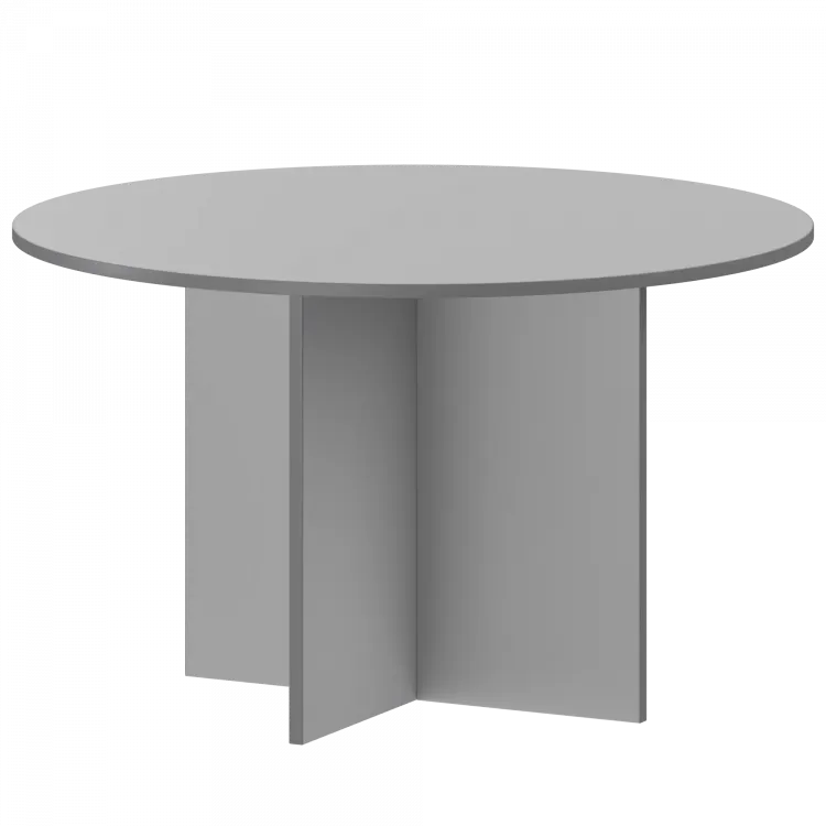Стол для переговоров А-029 Серый 1200x1200x760 Арго