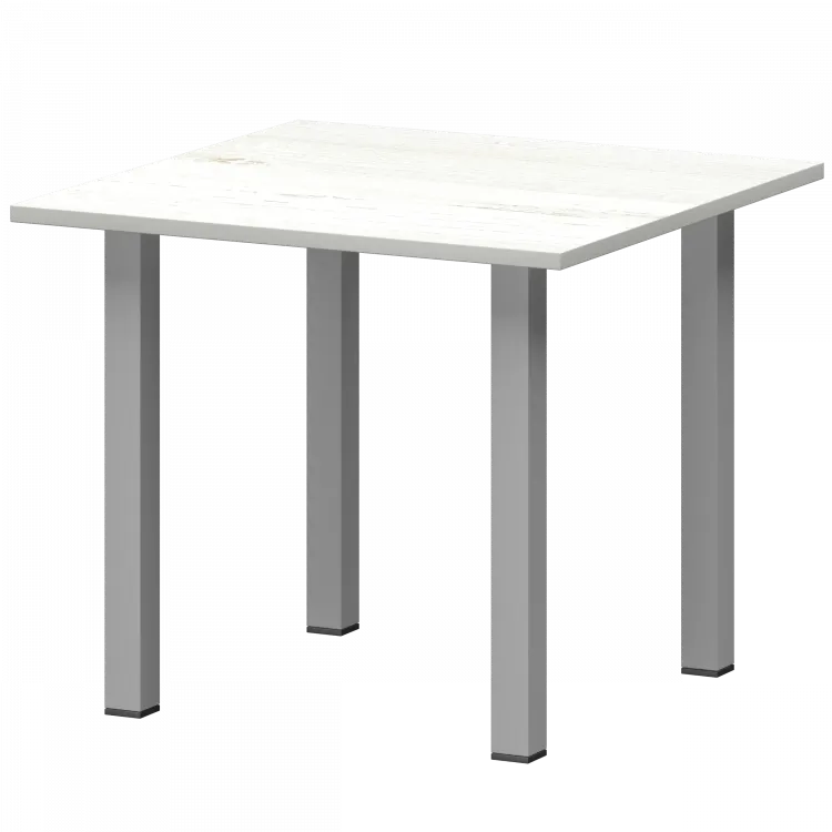 Стол переговорный НТ-090+НТН-1 НТ-090+ОС-2 Сосна винтер 900x900x750 Аргентум