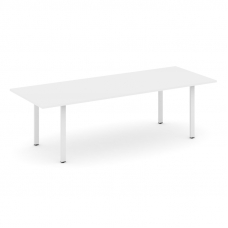 Style Project Direct Стол переговорный SN-6P.SPRG-258.3 Белый/Металл Белый 2580*980*750