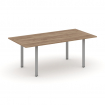 Style Project Direct Стол переговорный SN-6P.SPRG-198.3 Дуб Табак/Металл Серый 1980*980*750