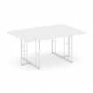 Rift Direct Стол переговорный RF.SPRG-002 Белый Бриллиант/Металл Белый 1780*1180*750