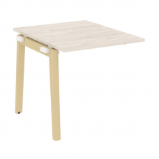 Onix Wood Прох. наб. эл. переговорного стола OW.NPRG-0 Денвер Светлый/Дуб Светлый/Металл Белый 780*9