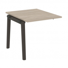 Onix Wood Прох. наб. эл. переговорного стола OW.NPRG-0 Дуб Аттик/Дуб Темный/Металл Антрацит 780*980*