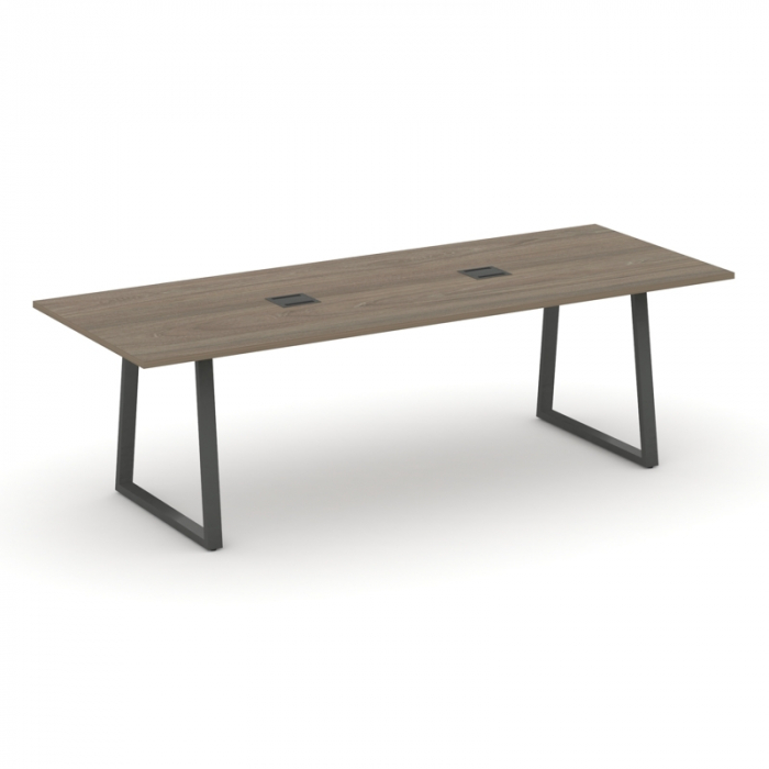 Style Project Direct Стол переговорный SN-6T1.SPRG-258 Вяз Благородный/Металл Антрацит/Заглушка Мета