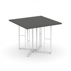 Rift Direct Стол переговорный RF.SPRG-001 Антрацит/Металл Белый 980*980*750