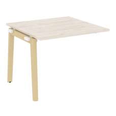 Onix Wood Прох. наб. эл. переговорного стола OW.NPRG-1 Денвер Светлый/Дуб Светлый/Металл Белый 980*9