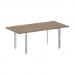 Onix Direct Lux Стол переговорный П-обр. м/к M-O.MP-PRG-19 Дуб Аризона/Нержавеющая Сталь/Хром 1980*9 Onix Direct Lux Стол переговорный П-обр. м/к M-O.MP-PRG-19 Дуб Аризона/Нержавеющая Сталь/Хром 1980*9
