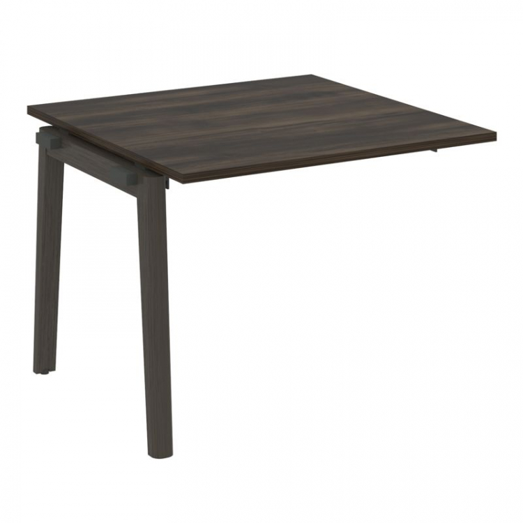 Onix Wood Прох. наб. эл. переговорного стола OW.NPRG-1 Дуб Мали/Дуб Темный/Металл Антрацит 980*980*7