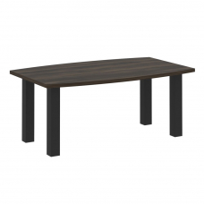 Yalta Стол переговорный LT.SP-3 Дуб Мали/Металл Черный 1800*1100*750