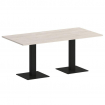 Onix Direct Стол прямоугольный O.SPRG-4 Денвер Светлый/Металл Черный 1800*900*750