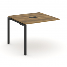 Concept Проходной наборный элемент переговорного стола CN.NPRG-011 Сандал Янтарный/Металл Черный 980