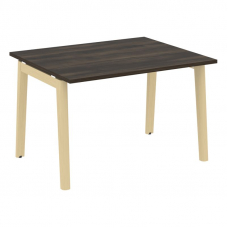 Onix Wood Стол переговорный (1 столешница) OW.PRG-1.2 Дуб Мали/Дуб Светлый/Металл Белый 1180*980*750