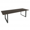 Onix Direct Стол переговорный на О-образном м/к O.MO-PRG-25 Дуб Мали/Металл Антрацит 2580*980*750