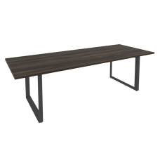 Onix Direct Стол переговорный на О-образном м/к O.MO-PRG-25 Дуб Мали/Металл Антрацит 2580*980*750