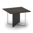 Shift Стол переговорный, квадратный SK.SP-KV-110-1 Дуб Мали/Антрацит 1100*1100*753