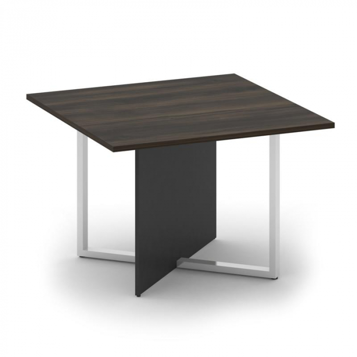 Shift Стол переговорный, квадратный SK.SP-KV-110-1 Дуб Мали/Антрацит 1100*1100*753