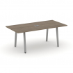 Style Project Direct Стол переговорный SN-6A.SPRG-198 Вяз Благородный/Металл Серый/Заглушка Металл С