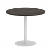 Onix Direct Стол круглый O.SPRG-1 Дуб Мали/Металл Белый 900*900*750