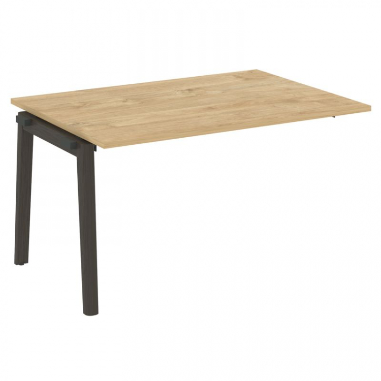 Onix Wood Прох. наб. эл. переговорного стола OW.NPRG-3 Тиквуд Светлый/Дуб Темный/Металл Антрацит 138