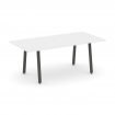 Style Project Direct Стол переговорный SN-6A.SPRG-198.3 Белый/Металл Антрацит 1980*980*750
