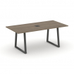 Style Project Direct Стол переговорный SN-6T1.SPRG-198 Вяз Благородный/Металл Антрацит/Заглушка Мета