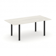 Style Project Direct Стол переговорный SN-6P.SPRG-198.3 Дуб Наварра/Металл Черный 1980*980*750