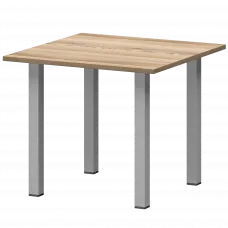 Стол переговорный НТ-090+НТН-1 НТ-090+ОС-2 Дуб сафари 900x900x750 Аргентум