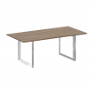 Onix Direct Lux Стол переговорный О-обр. м/к M-O.MO-PRG-19 Дуб Аризона/Нержавеющая Сталь/Хром 1980*9 Onix Direct Lux Стол переговорный О-обр. м/к M-O.MO-PRG-19 Дуб Аризона/Нержавеющая Сталь/Хром 1980*9