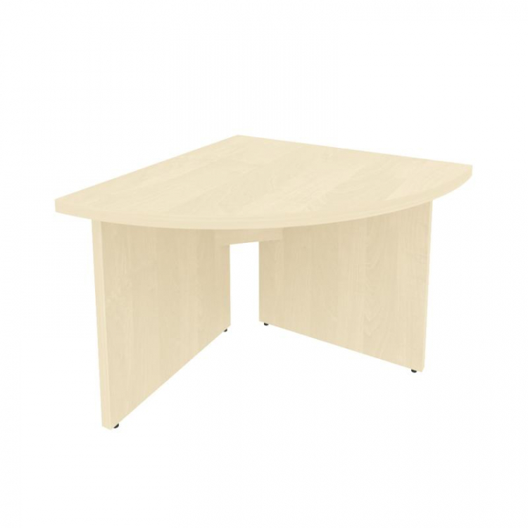 First Угловой модуль переговорного стола левый KPR-4 (L) Клен 900*900*765