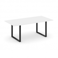 Style Project Direct Стол переговорный SN-6O.SPRG-198.3 Белый/Металл Черный 1980*980*750