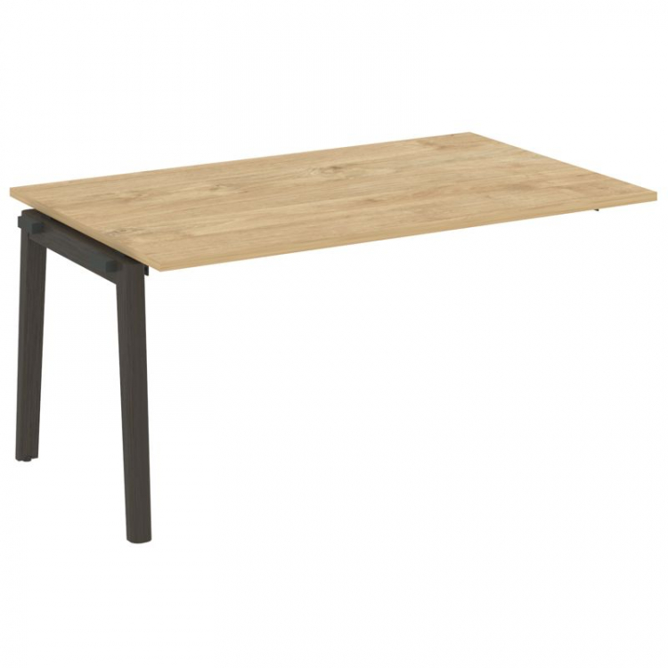 Onix Wood Прох. наб. эл. переговорного стола OW.NPRG-4 Тиквуд Светлый/Дуб Темный/Металл Антрацит 158