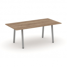 Style Project Direct Стол переговорный SN-6A.SPRG-198.3 Дуб Табак/Металл Серый 1980*980*750