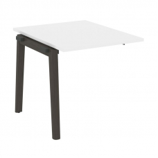 Onix Wood Прох. наб. эл. переговорного стола OW.NPRG-0 Белый Бриллиант/Дуб Темный/Металл Антрацит 78