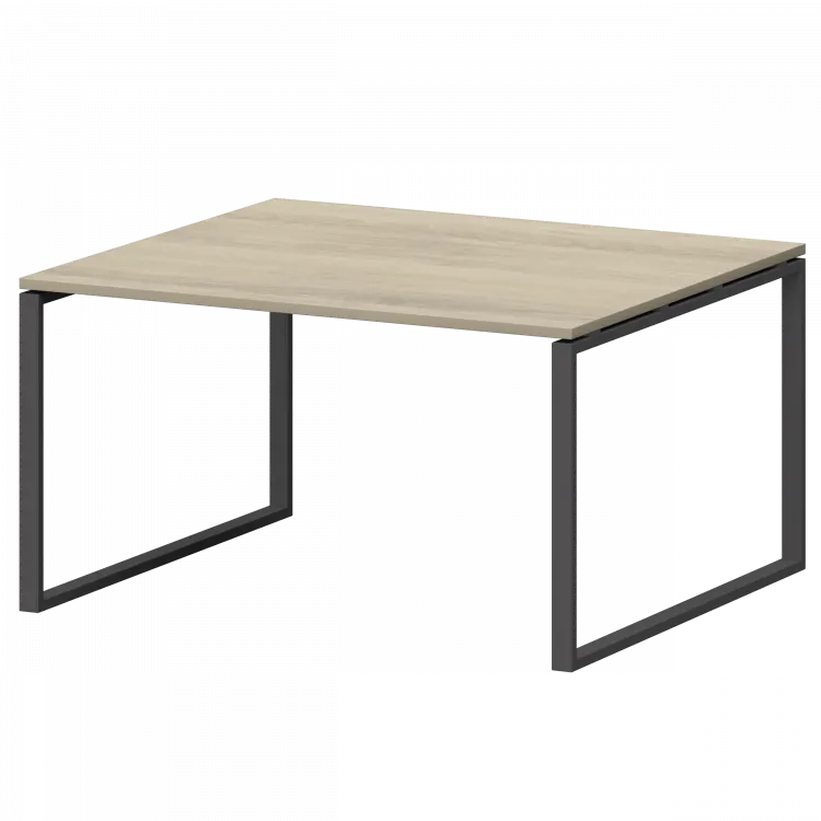 Стол переговорный на металлокаркасе СМСП-О-18.123.Пр25 Кронберг/Антрацит 1800x1236x750 Смарт