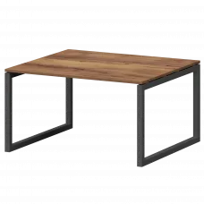 Стол переговорный на металлокаркасе СМСП-О-16.123.Пр50 Таксония/Антрацит 1600x1236x750 Смарт