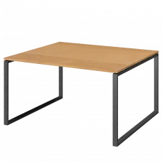 Стол переговорный на металлокаркасе АМП.О-005.123 Ольха/Антрацит 1800x1236x760 Арго-М