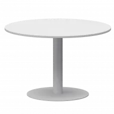 Стол круглый АМ-Д120 Белый/Белый 1200x1200x760 Арго-М