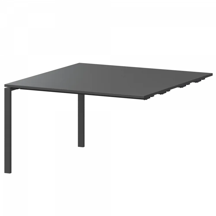Модуль стола переговорного АМЭ-002.123 Антрацит/Антрацит 1200x1236x760 Арго-М