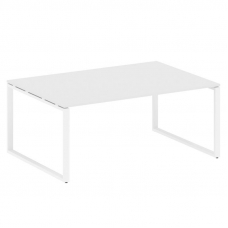 Metal System Переговорный стол (1 столешница) на О-образном м/к БО.ПРГ-1.5 Белый/Металл Белый 1800*1