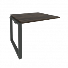 Onix Проходной наборный элемент переговорного стола O.MO-NPRG-1 Дуб Мали/Металл Антрацит 980*980*750