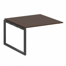 Metal System Quattro Проходной элемент перег. стола на О-образном м/к 50БО.ППРГ-2 Венге Цаво/Металл