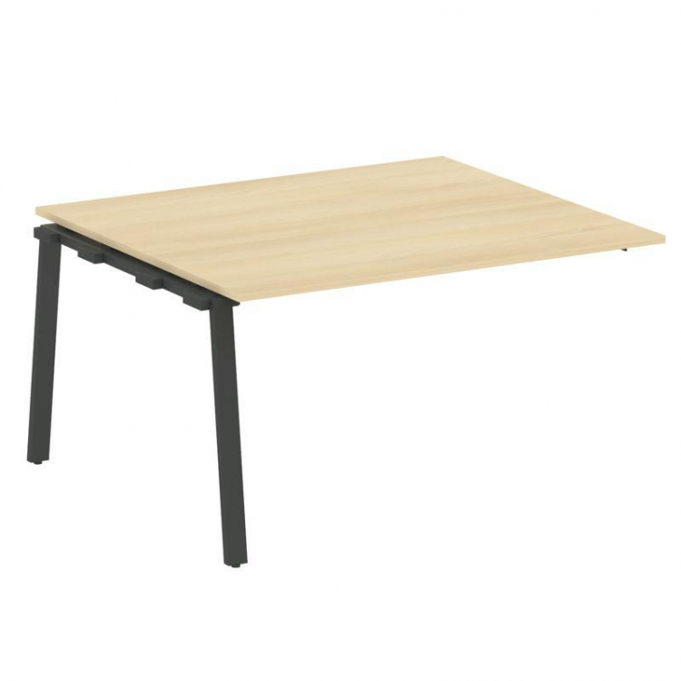 Metal System Проходной элемент перег. стола на А-образном м/к БА.ППРГ-3 Акация Лорка/Металл Антрацит