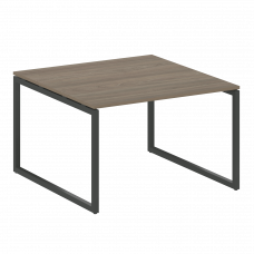 Metal System Quattro Перег. стол (1 столешница) на О-образном м/к 40БО.ПРГ-1.2 Вяз Благородный/Метал