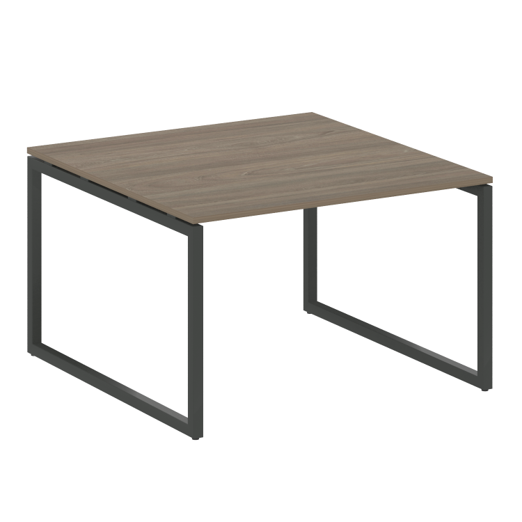 Metal System Quattro Перег. стол (1 столешница) на О-образном м/к 40БО.ПРГ-1.2 Вяз Благородный/Метал